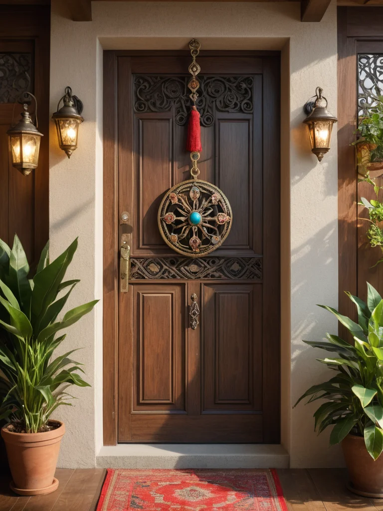 Можно ли вешать амулеты над входом - изображение