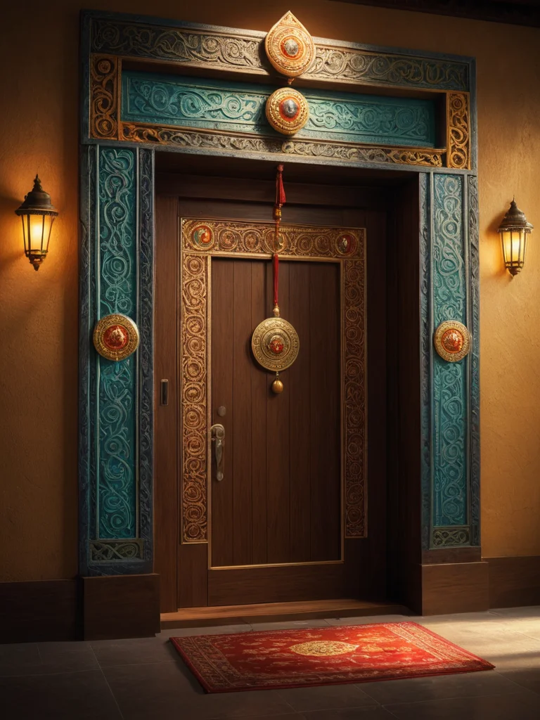 Можно ли вешать амулеты над входом - изображение