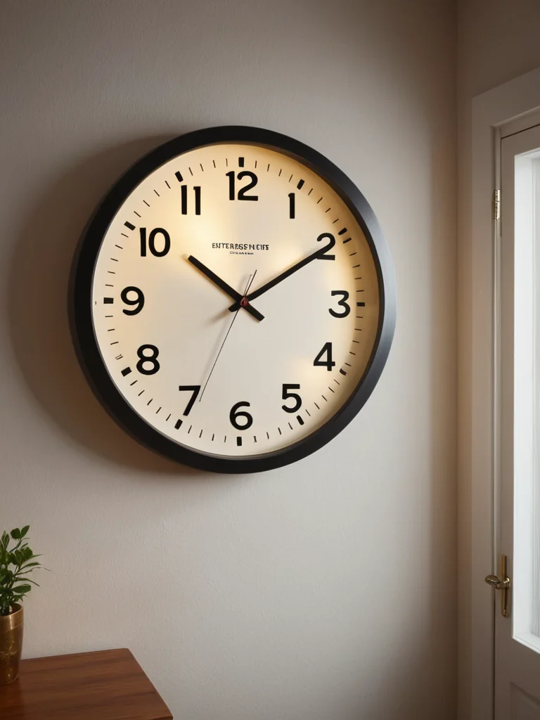 Можно ли вешать часы над дверью - изображение