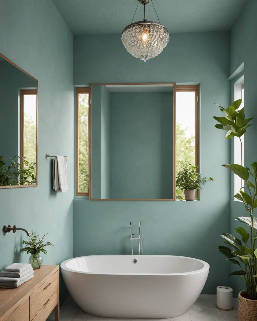 Феншуй ванной в частном доме для удачи - изображение