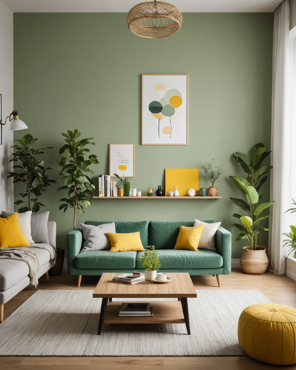 Феншуй гостиной в малогабаритной квартире для семейного счастья - изображение