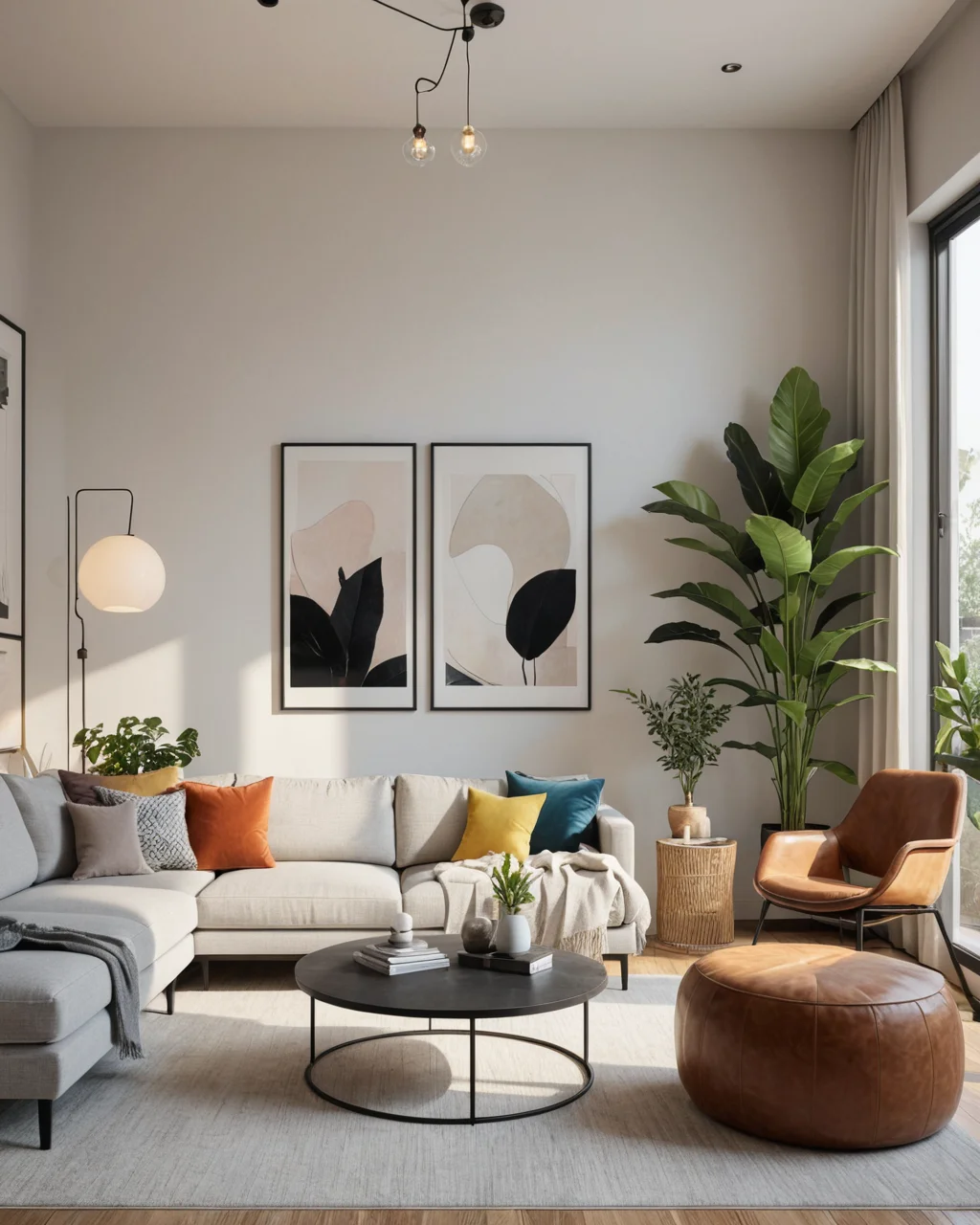 Феншуй гостиной в малогабаритной квартире для силы духа - изображение