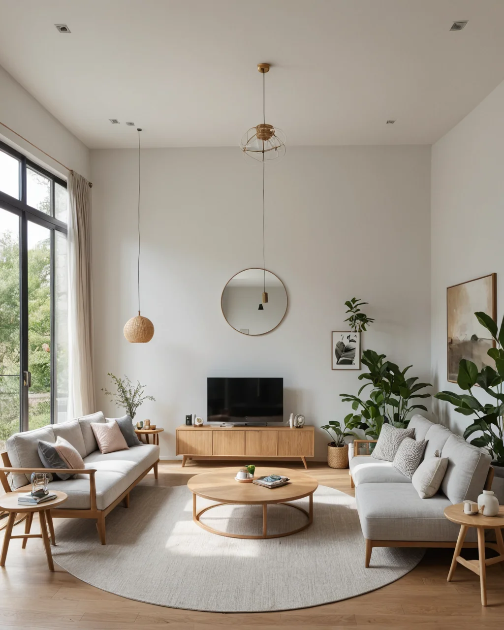 Феншуй гостиной в малогабаритной квартире для силы духа - изображение