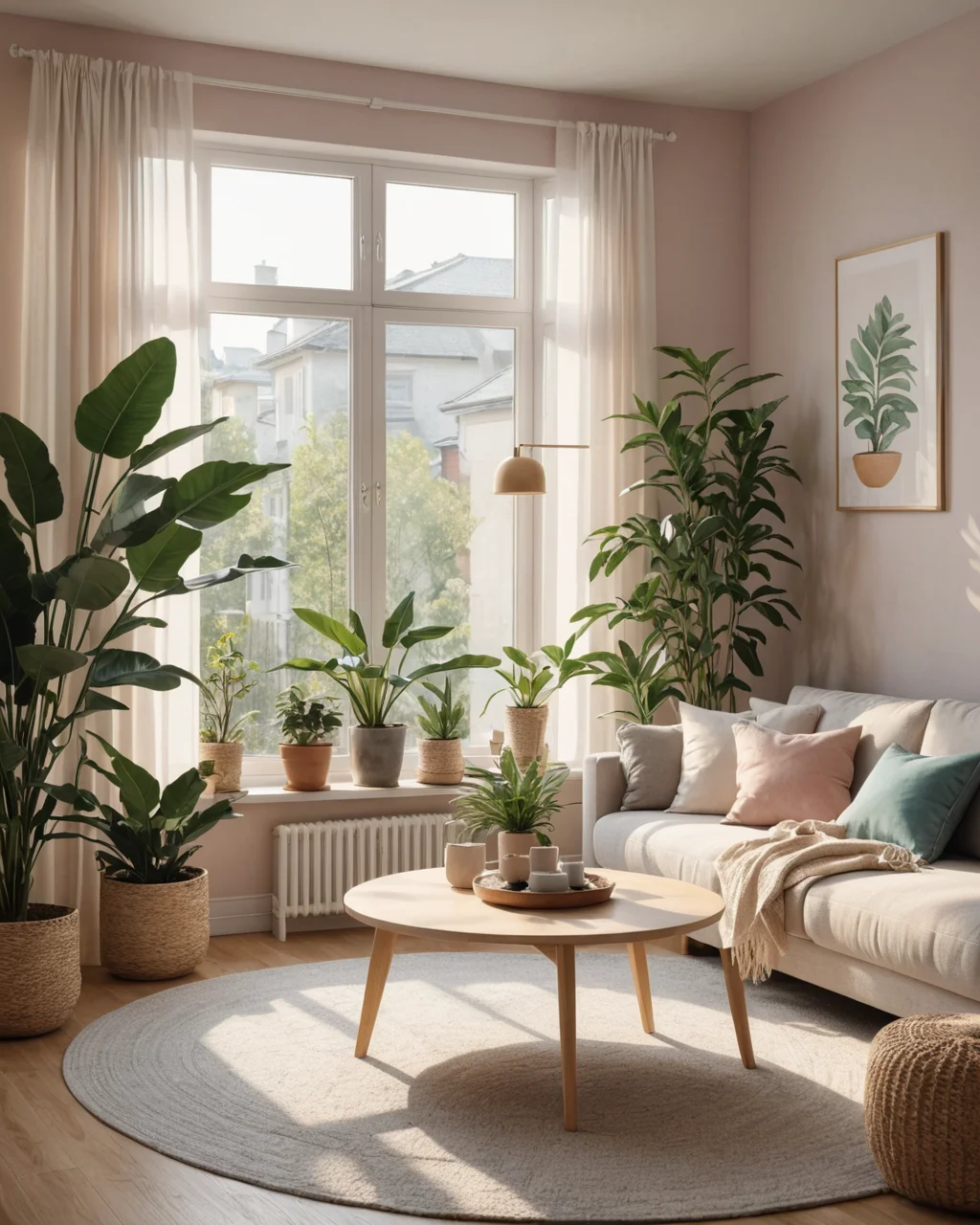 Феншуй гостиной в малогабаритной квартире для силы духа - изображение