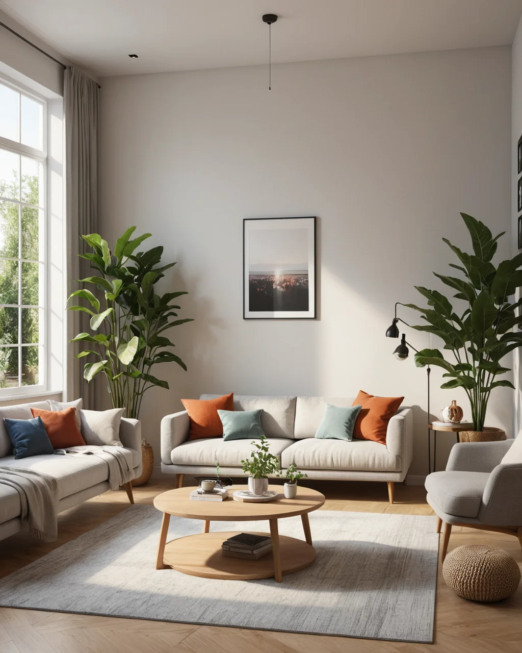 Феншуй гостиной в малогабаритной квартире для удачи - изображение