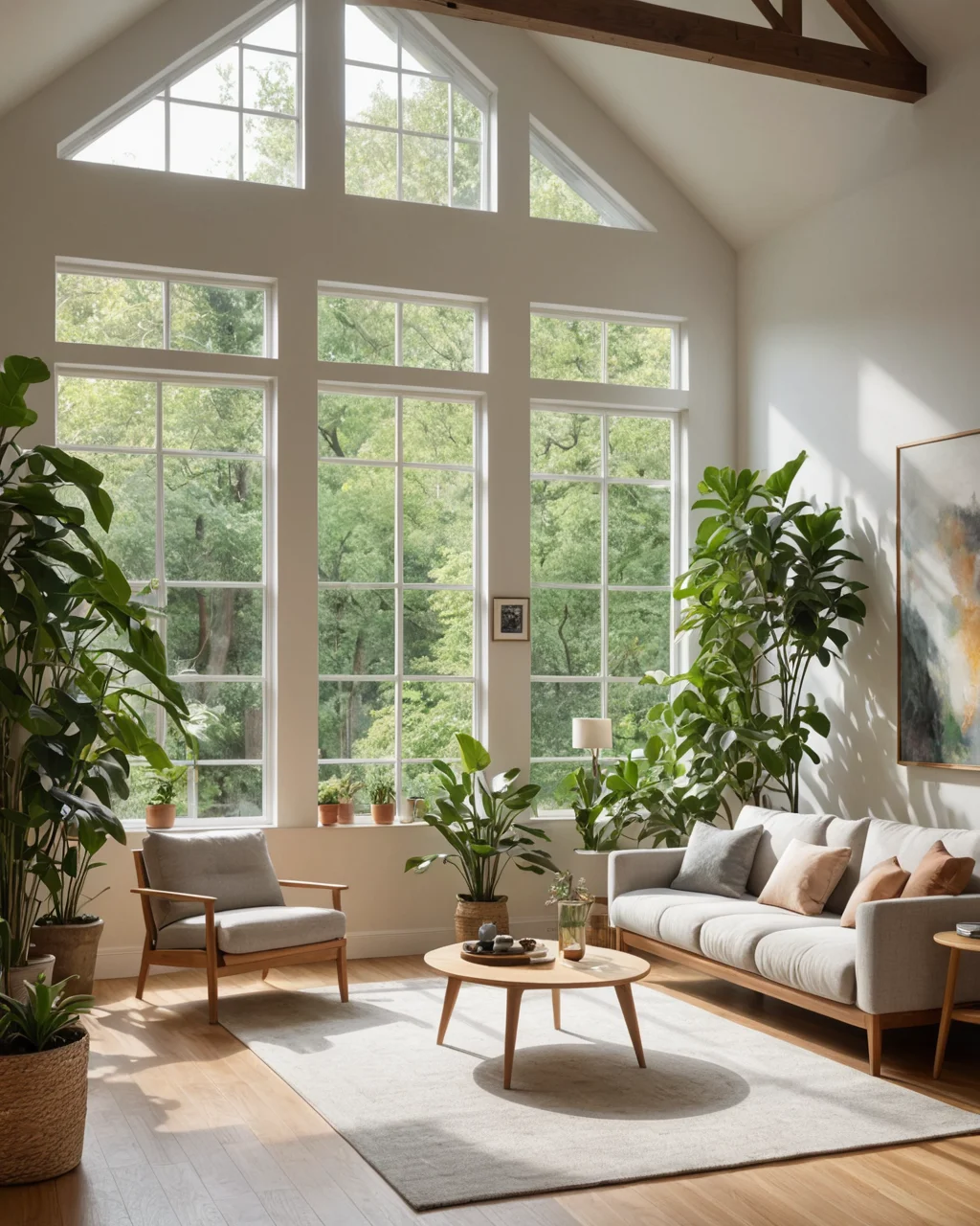 Феншуй гостиной в частном доме для благополучия - изображение