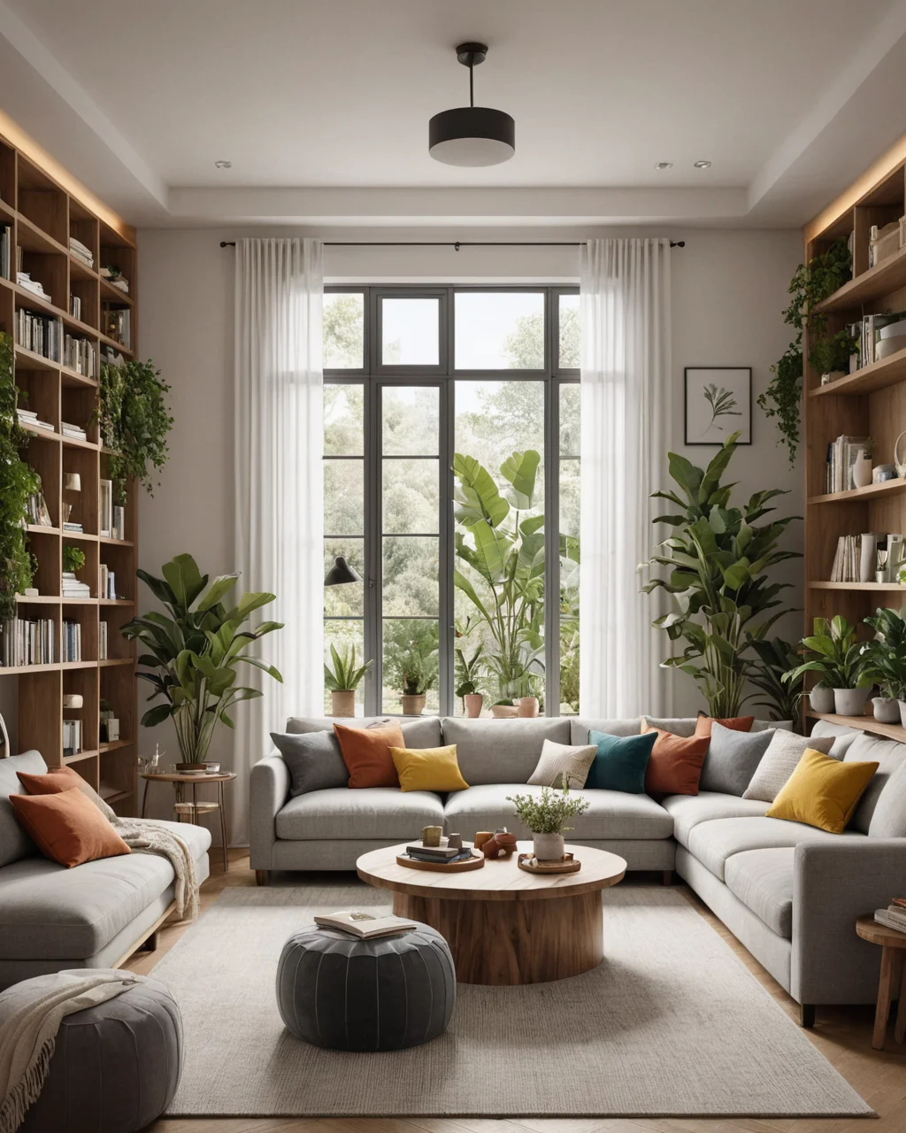 Феншуй гостиной в частном доме для семейного счастья - изображение