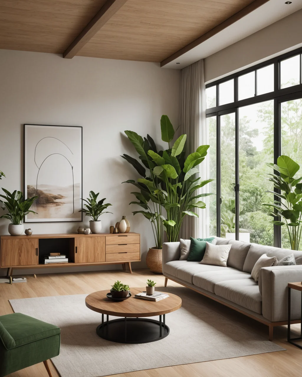 Феншуй гостиной в частном доме для семейного счастья - изображение