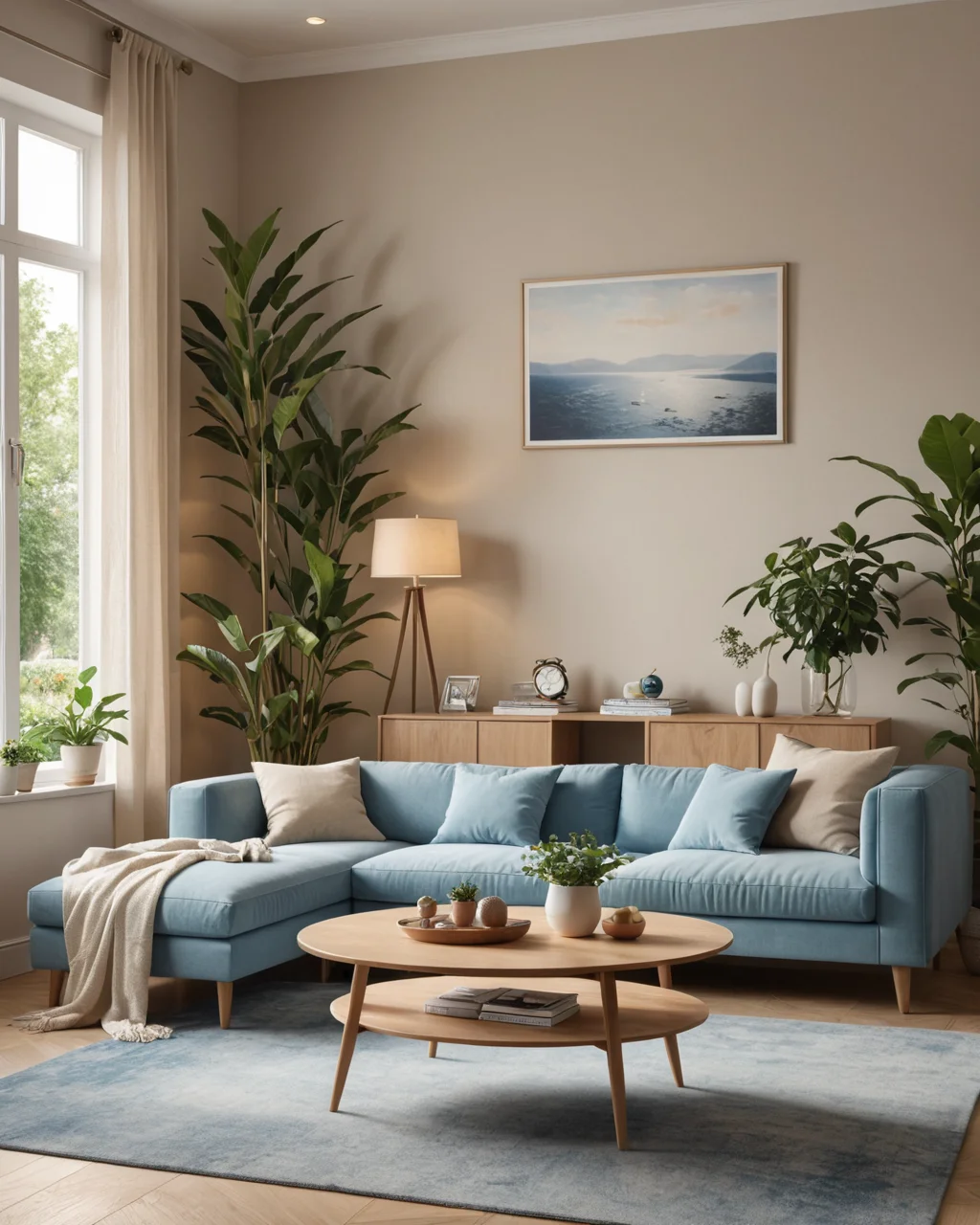 Феншуй гостиной в частном доме для семейного счастья - изображение