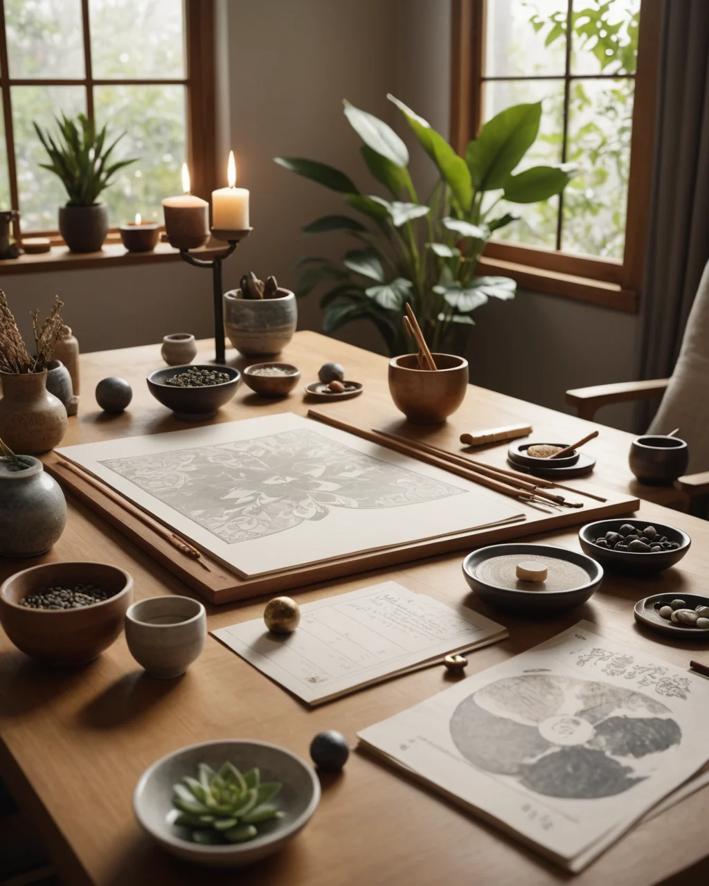 Феншуй и арт-терапия с пятью элементами - изображение