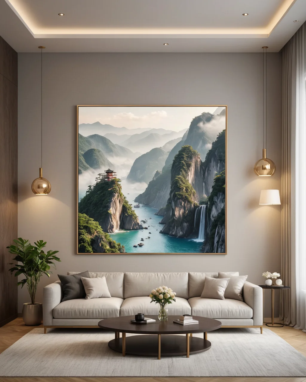 Феншуй и выбор декоративных картин - изображение