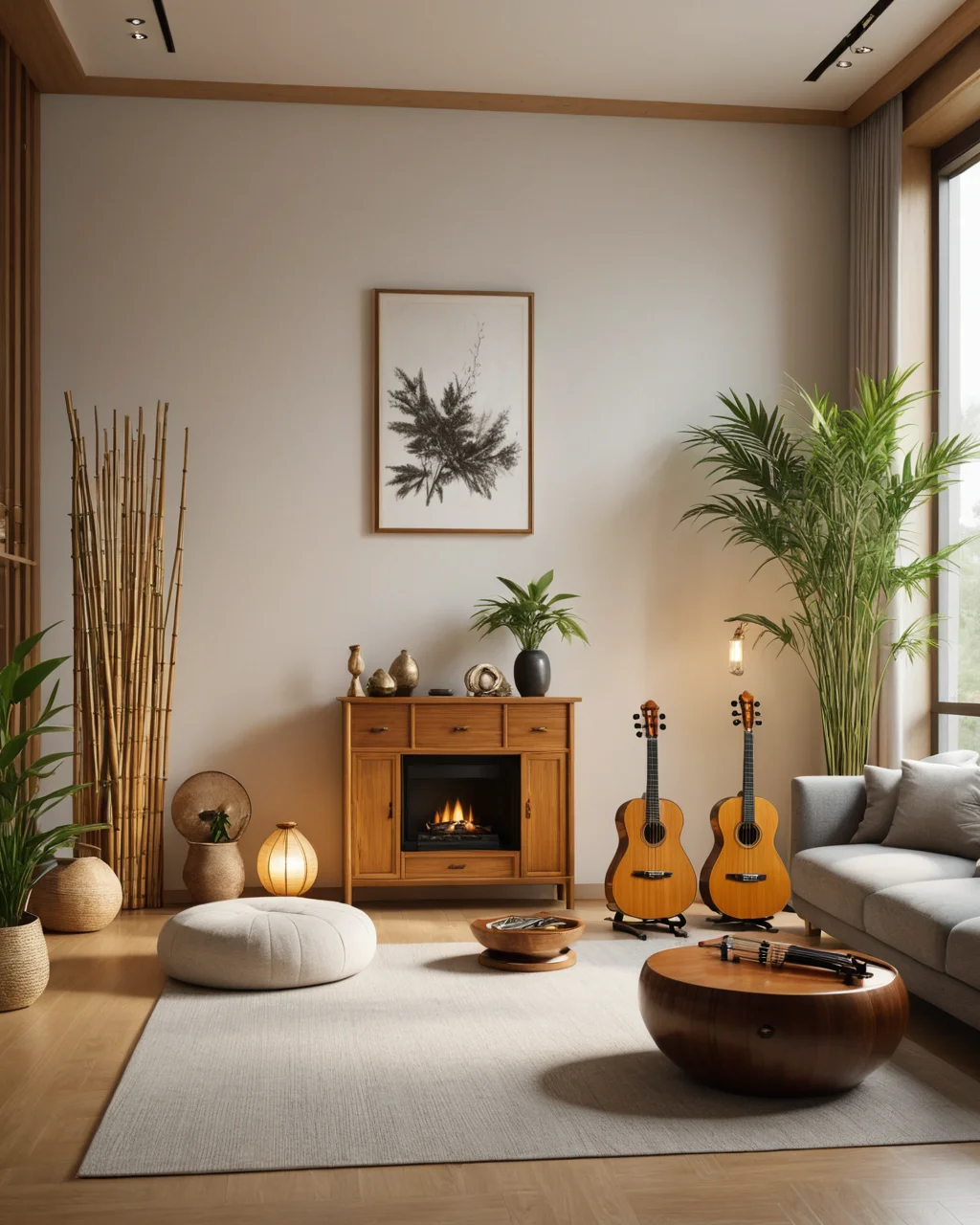 Feng Shui y la configuración del centro de música en casa - imagen