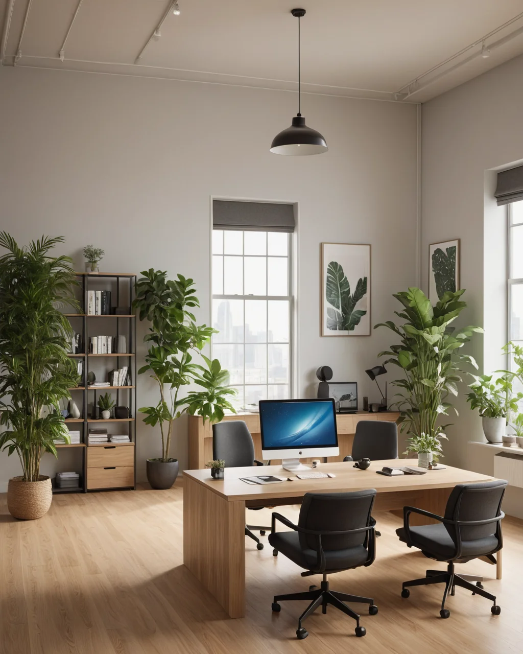 Феншуй и современный офис открытого пространства - изображение