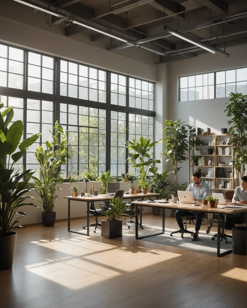 Феншуй и современный офис открытого пространства - изображение