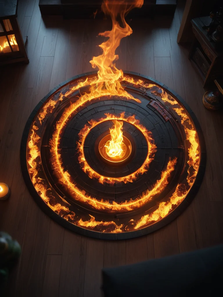 Феншуй и стихия огня в планировании - изображение