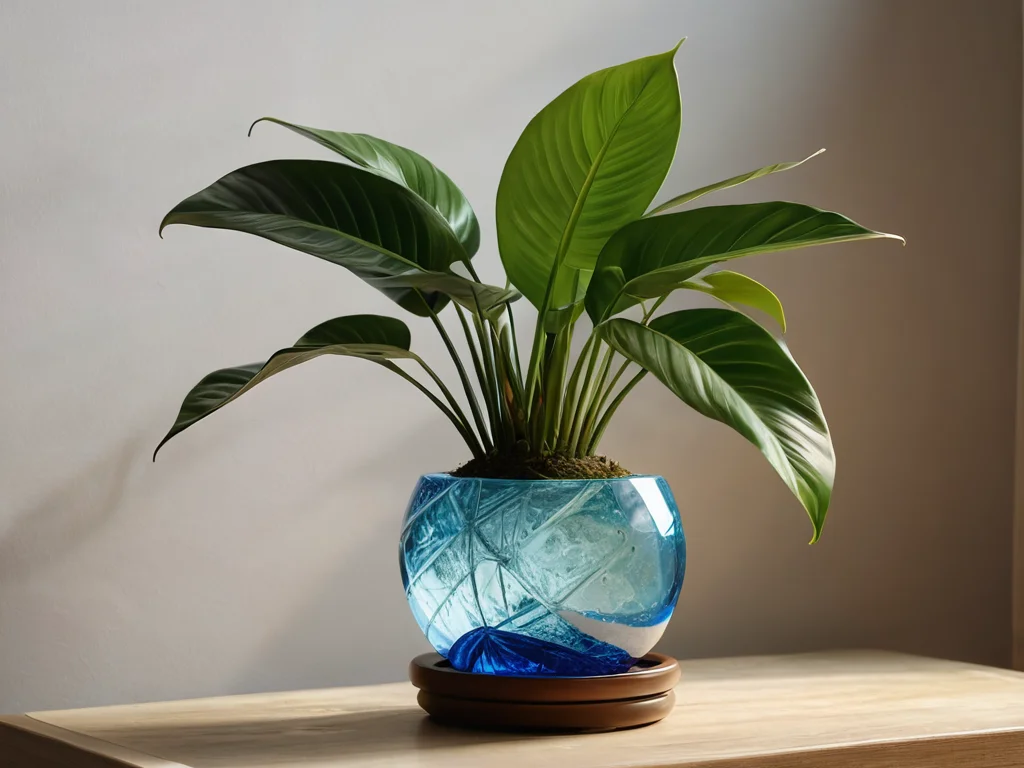 Изображение 'запрещенного' по феншуй растения, рядом с которым расположен элемент, нейтрализующий его негативную энергию, показывая способы гармонизации пространства и обхода строгих правил.