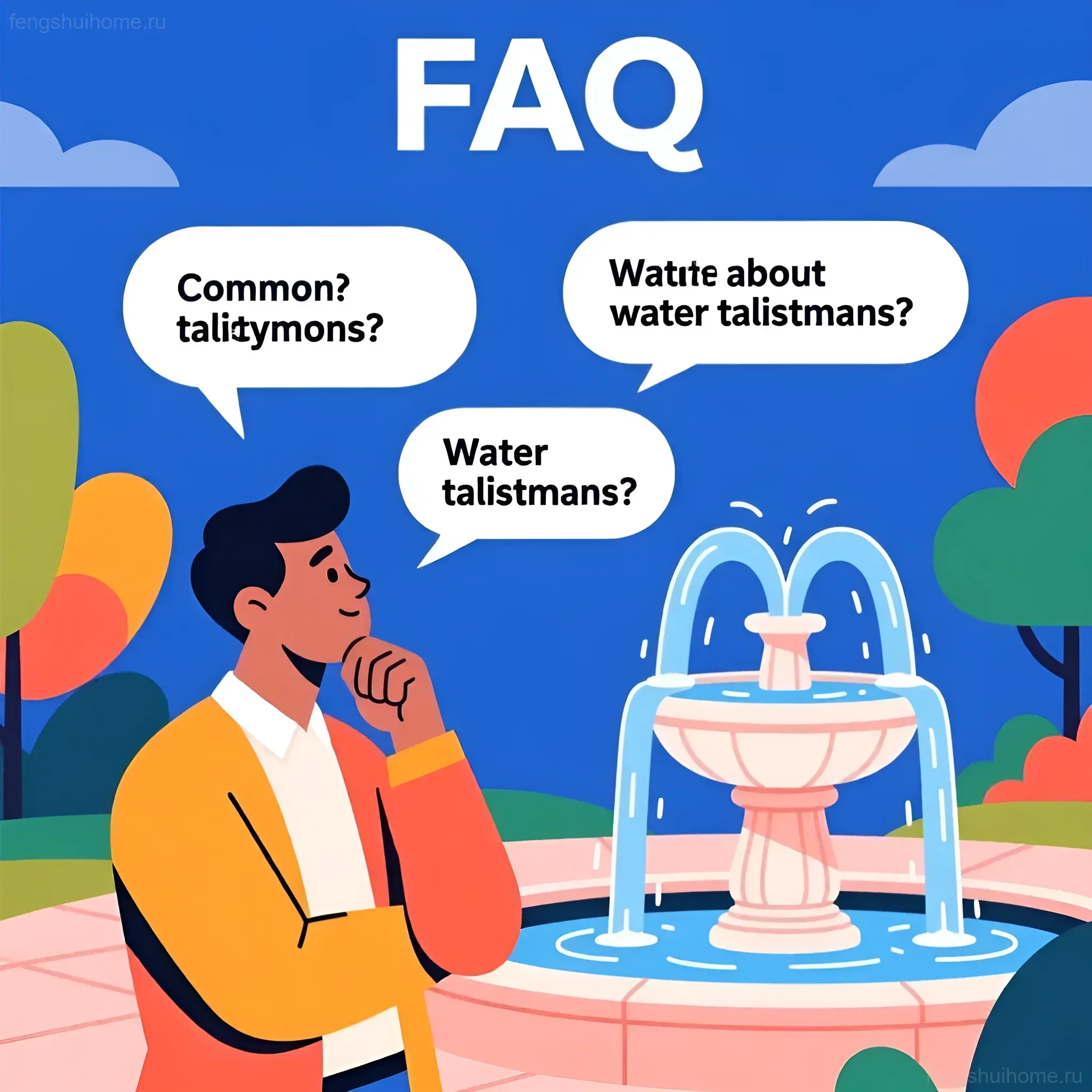Изображение раздела 'Часто задаваемые вопросы о водных талисманах' в статье про Как правильно активировать водный талисман